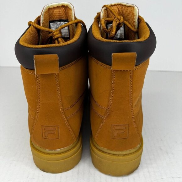 Fila Mens 1SH40063-206 Brown Edgewater Lace Up Size 12 Ankle Combat Boots main image 4